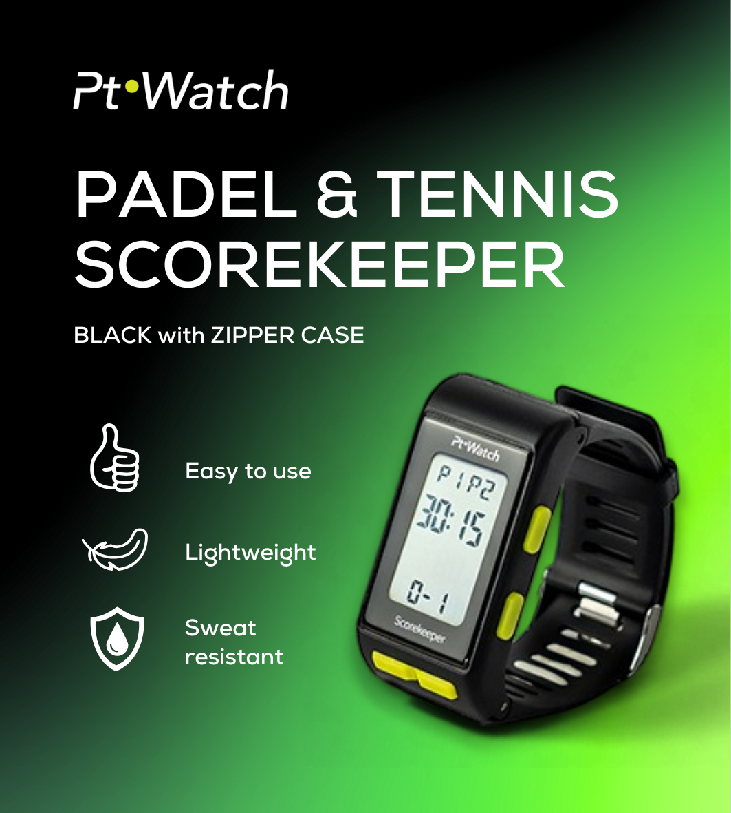 1 Ceas pentru Scor Ptwatch – Negru - imagine 1