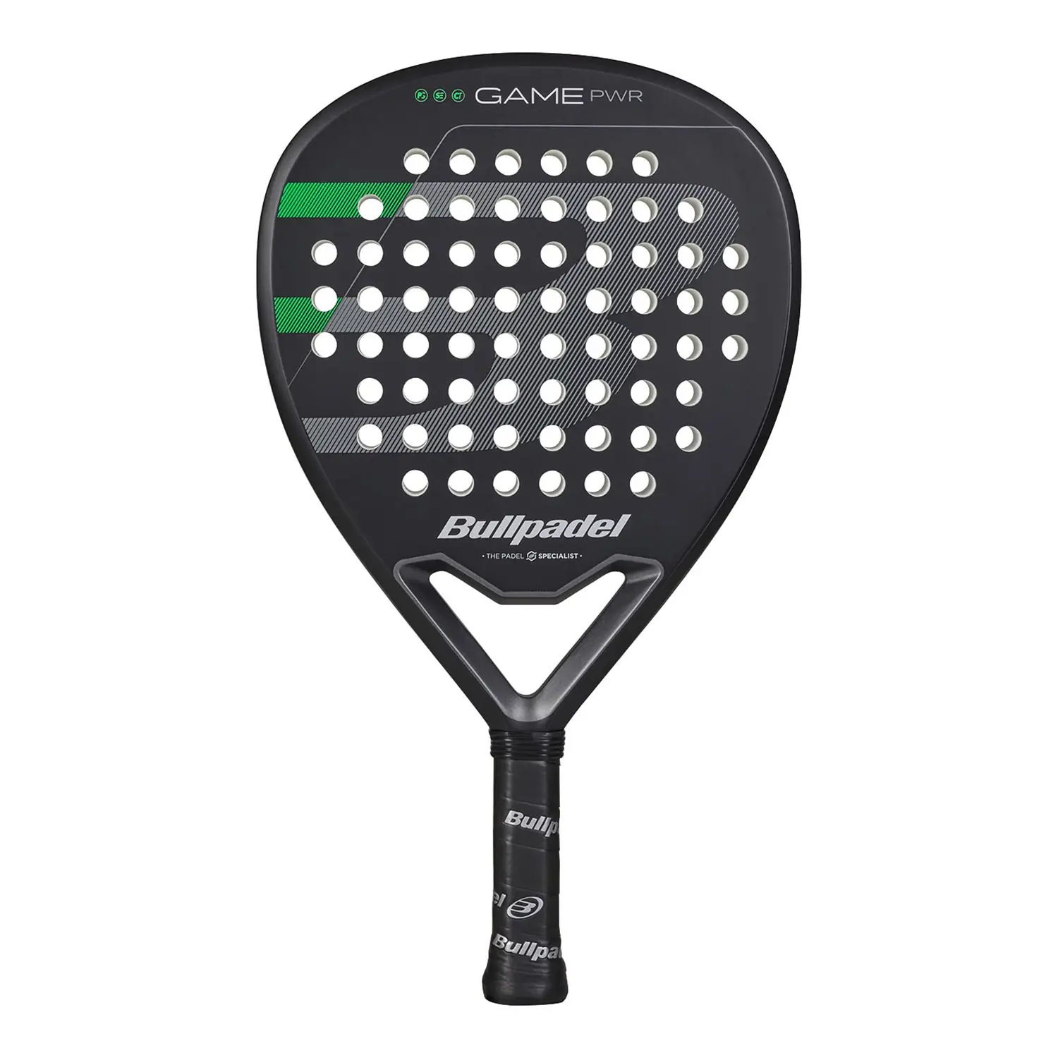 paleta-bullpadel-game-pwr-padel-racheta Bullpadel Game Pwr Black - imagine 1