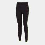 Colanți Lungi Combi Torneo - Negru/verde Fluorescent