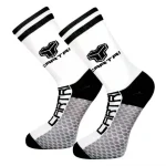 Șosete Cartri Adler High – Alb/Negru 36-40