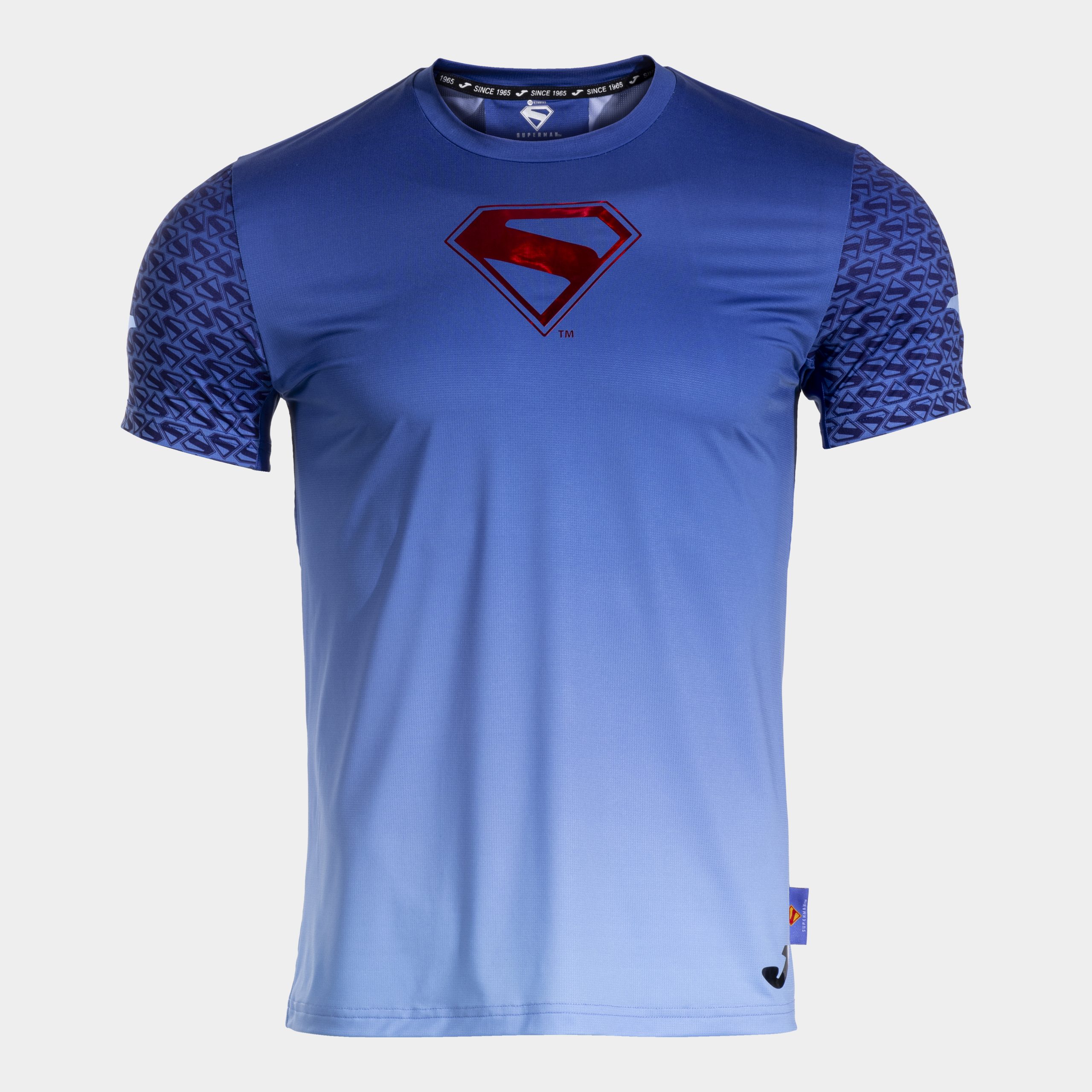 tricou-joma-superman-albastru-padel Tricou Sport Joma Superman – Bleumarin - imagine 1