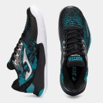Joma Point Men - Negru/turcoaz - imagine 4