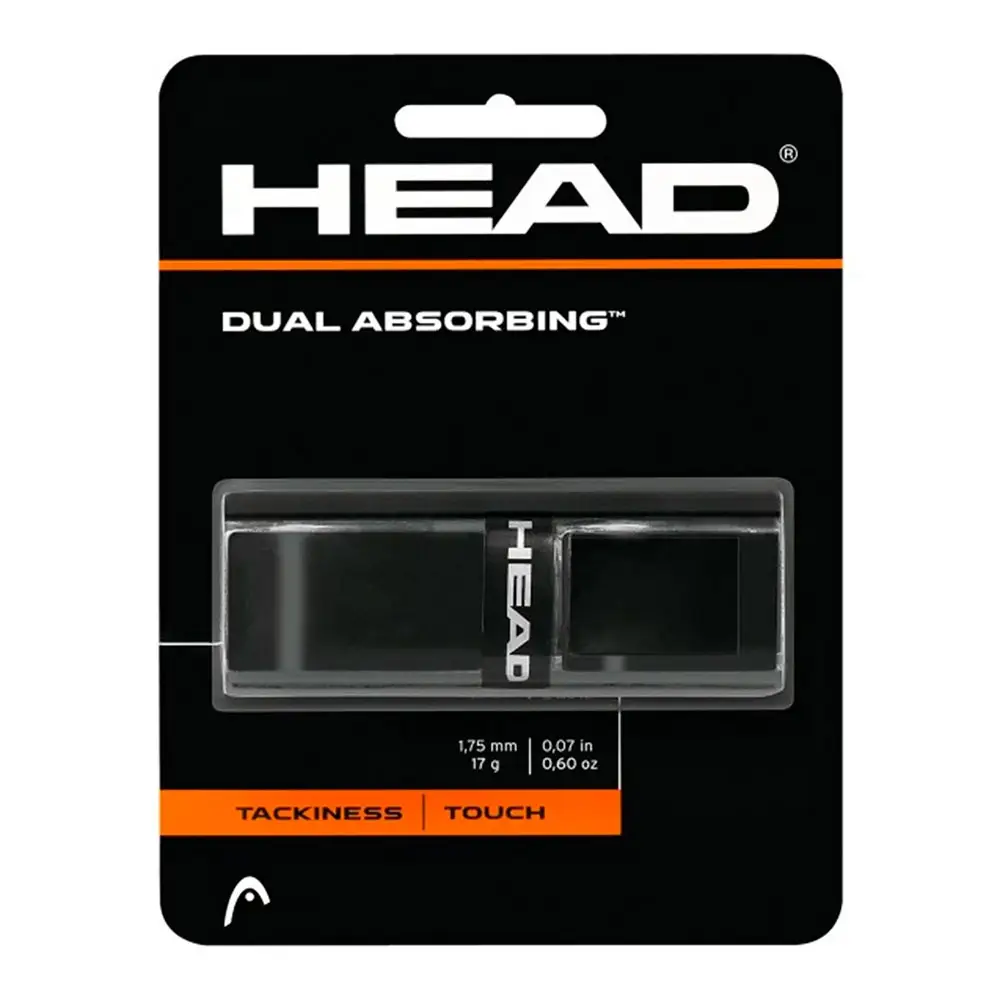 grip-head-dual-absorbing-negru-padel Grip Head Dual Absorbing - Negru - imagine 1