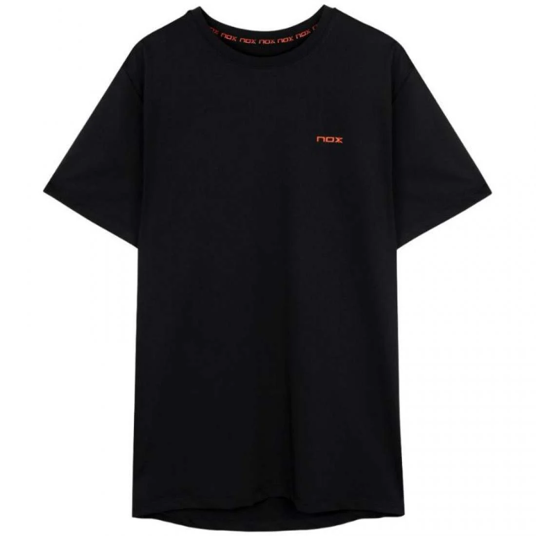 tricou-nox-team-regular-negru-padel Tricou Nox Team Regular - Negru - imagine 1