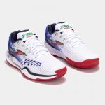 Pantofi Joma Point Men Fitp - Alb/rosu - imagine 2