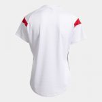Tricou Sport Joma Montreal Femei - Alb/rosu - imagine 2
