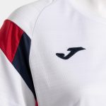 Tricou Sport Joma Montreal Femei - Alb/rosu - imagine 3