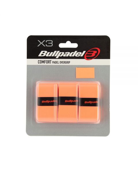 CAJA-OVERGRIP-BULLPADEL-GB1200-529-12UD-471945-padel Overgrip Bullpadel Comfort - Portocaliu Pachet 3 Bucăți - imagine 1