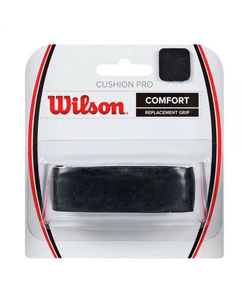 WILSON-CUSHION-PRO-REPL-GRIP-padel Grip Wilson Cushion Pro Comfort Replacement – Negru - imagine 1