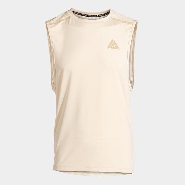 102968.008-BEIGE-INDOOR-GYM-SLEEVE-SHIRT-padel Maiou Joma Indoor Gym Bărbat - Bej - imagine 1