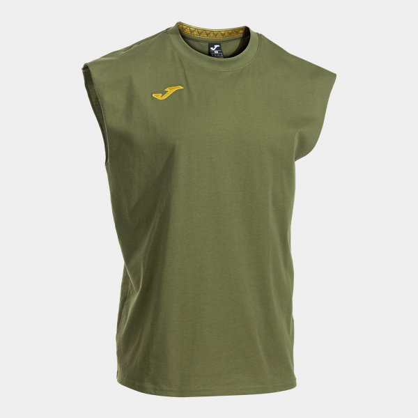104411.484-GREEN-COMBAT-SLEEVELESS-T-SHIRT-padel Maiou Joma Combat Bărbat - Verde - imagine 1