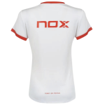 Tricou Nox Team Top Femeie - Alb/Roșu - imagine 3